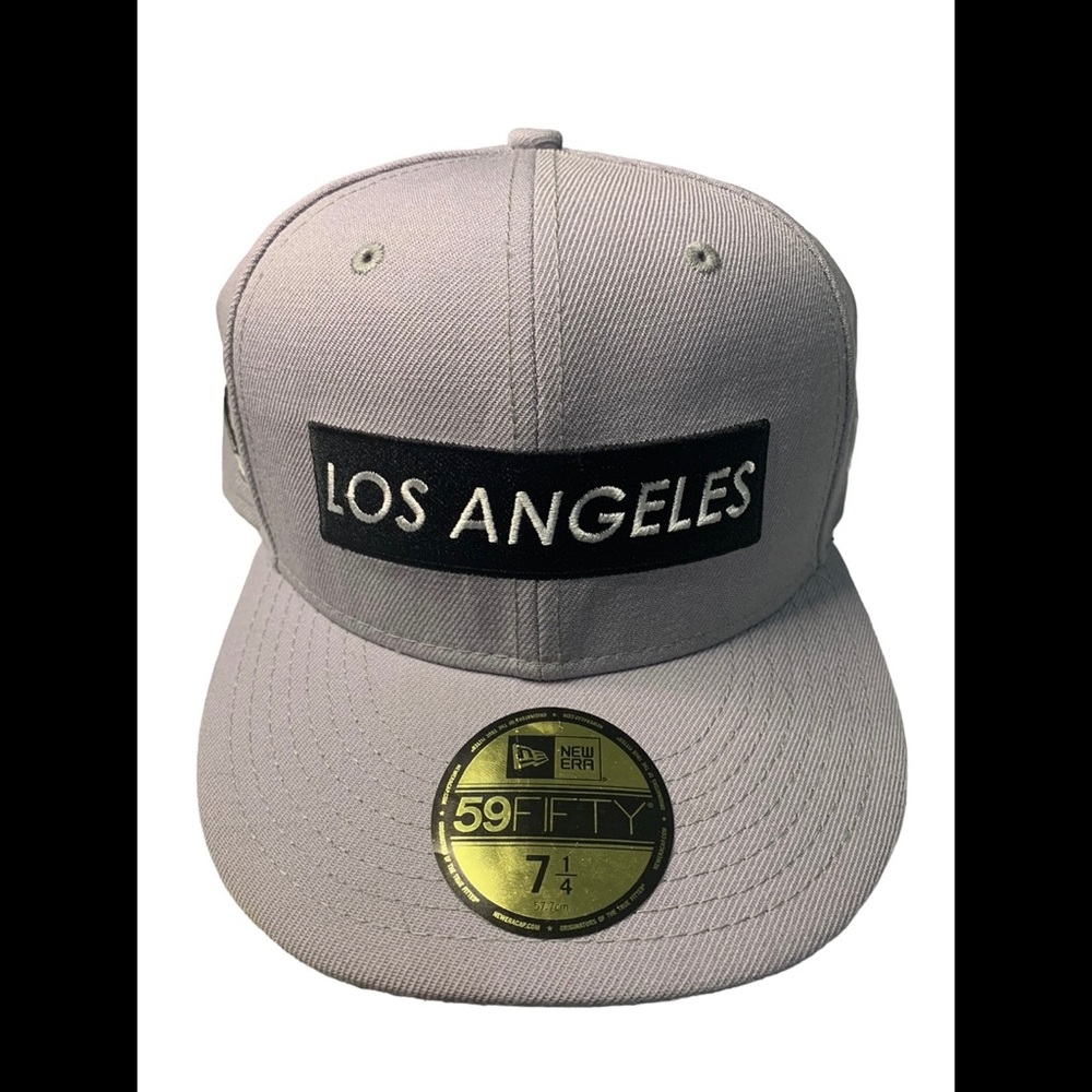 Los Angeles Rams NFL New Era 59Fifty Grey Size 7 1/4